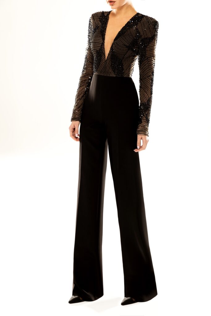 Floor length evening dress «21128» WONA LA