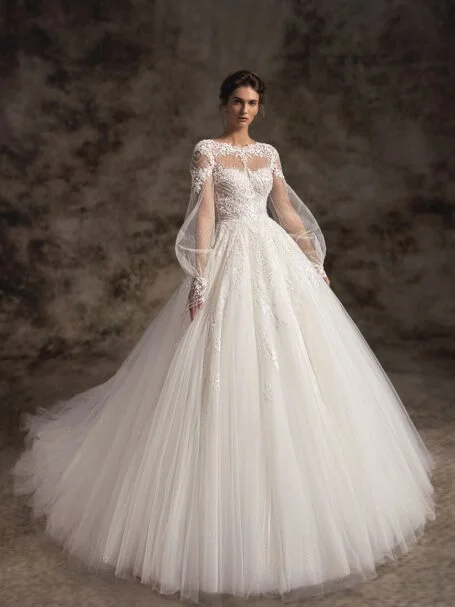 Unforgettable bell sleeve wedding dresses | WONA LA