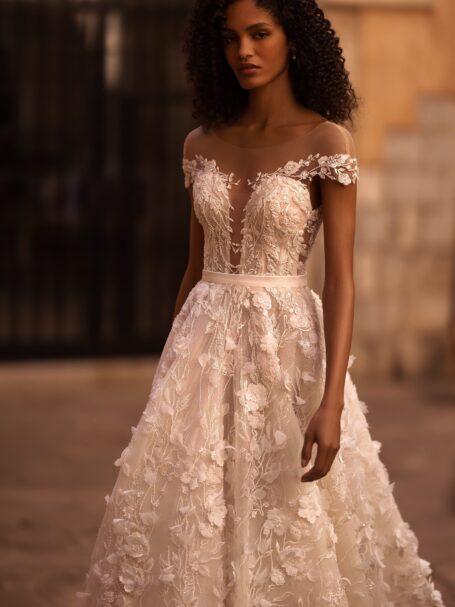 Mellina 3 dress by WONA Concept from Alma de Oro collection