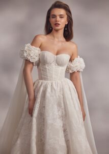 Bavaria 2 wedding dress by eva lendel from less is more iv