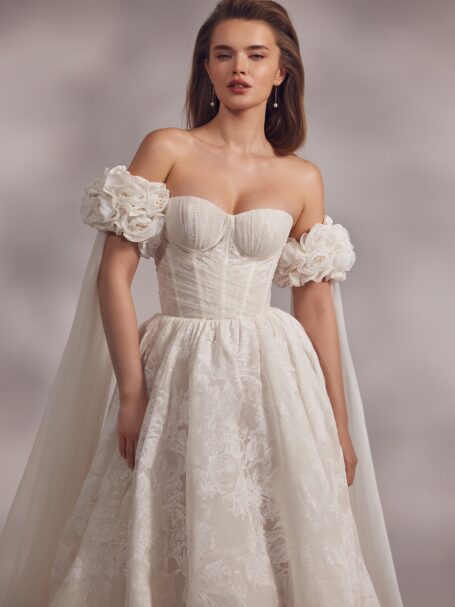 Bavaria 2 wedding dress by Eva Lendel from Less is More IV