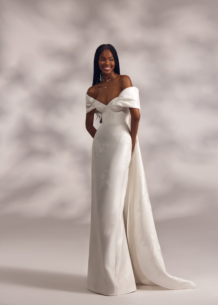 Cecile 1 wedding dress by eva lendel from less is more iv
