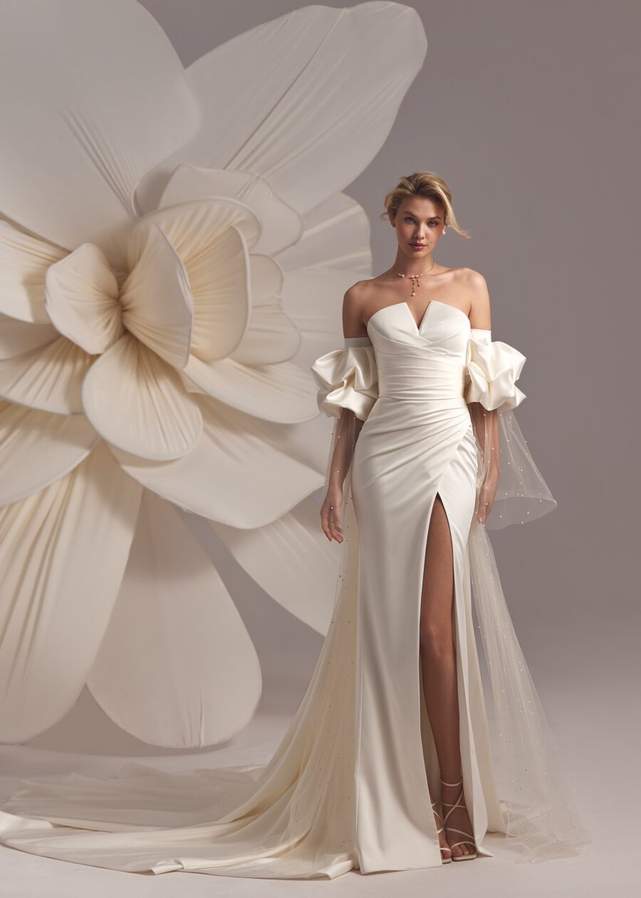 Chantel 1 wedding dress by eva lendel from less is more iv