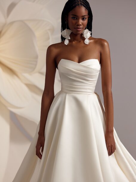 Soft and gentle silk wedding dresses WONA LA