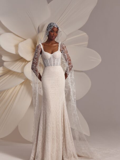 Boat neck wedding dresses | WONA LA