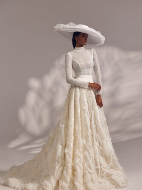 Fallon 1 wedding dress by Eva Lendel from Less is More IV