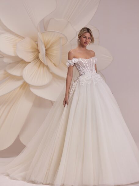 Galicia 1 wedding dress by Eva Lendel from Less is More IV