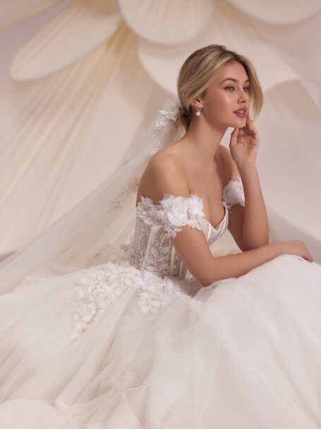 Galicia 2 wedding dress by Eva Lendel from Less is More IV