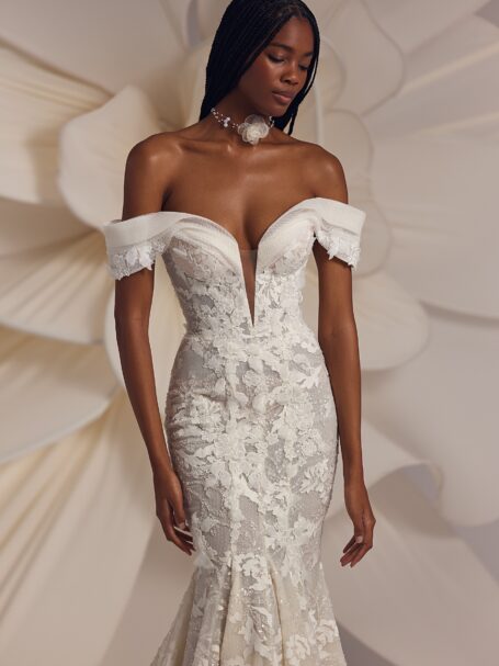 Gravity 2 wedding dress by Eva Lendel from Less is More IV