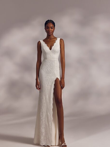 Hatton 2 wedding dress by Eva Lendel from Less is More IV