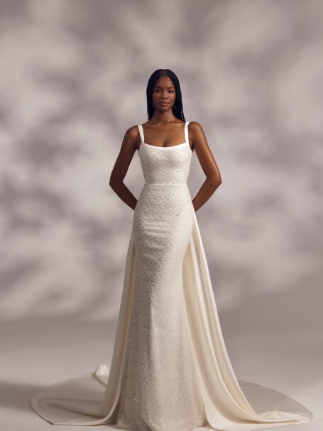 Beautiful satin wedding dresses hotsell