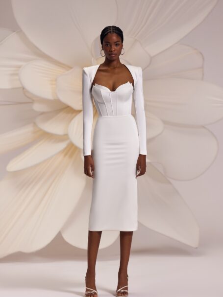 Naya 1 wedding dress by Eva Lendel from Less is More IV