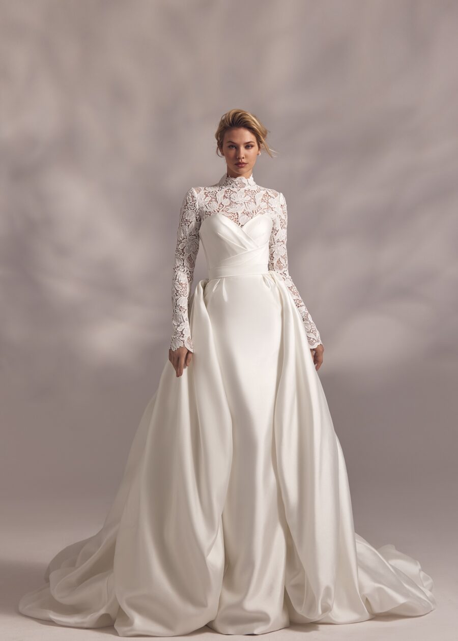 Olympia 1 wedding dress by eva lendel from less is more iv