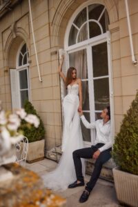 Montblanc 3 wedding dress by eva lendel from love story collection