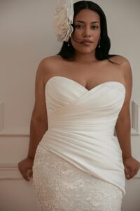 Sephora new 4 wedding dress by eva lendel from less is more 4 collection