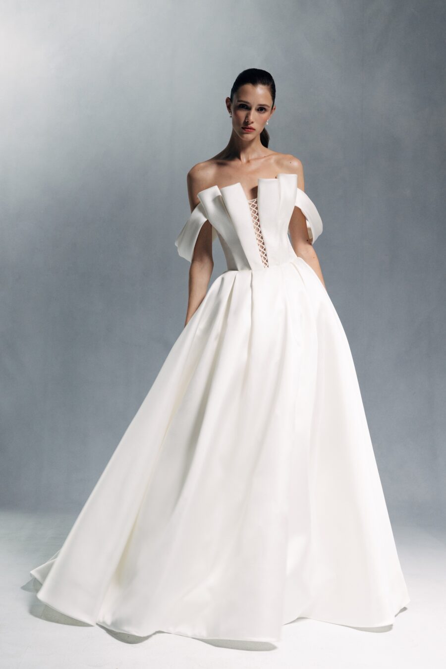 Wave 1 wedding dress by wona concept from special edition collection